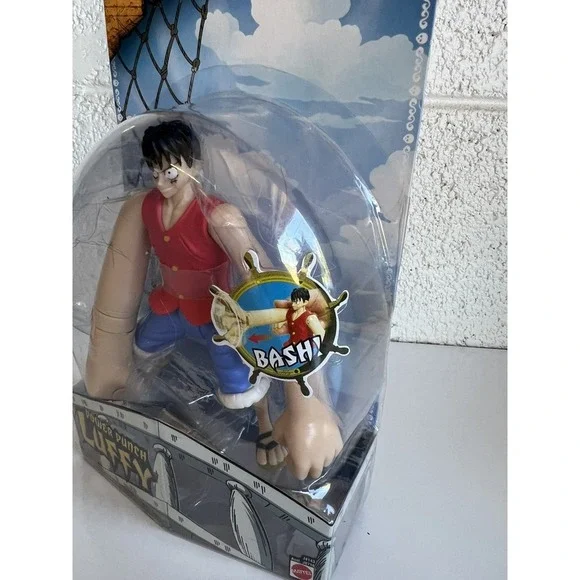 Shonen Jump's One Piece Power Punch Luffy Bash 6" Figure By Mattel NIB